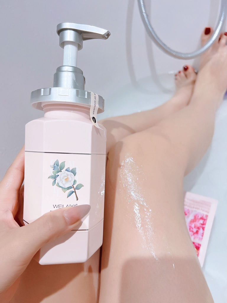 Sữa tắm trắng da hoa trà Weilaiya