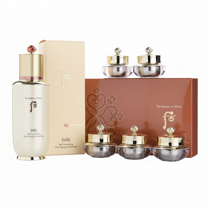 Whoo Bitchup Self-Generating Anti Aging Concentrate 90ml & Eye Cream 4mlx5each