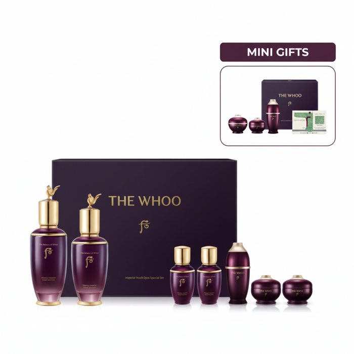 Whoo Hwanyu Imperial Youth - Balancer 125ml + Emulsion 110ml + Mini Gifts