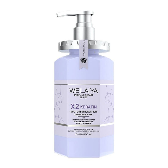 Hấp đa tầng phục hồi liên kết tóc Weilaiya X2 Keratin 450ml