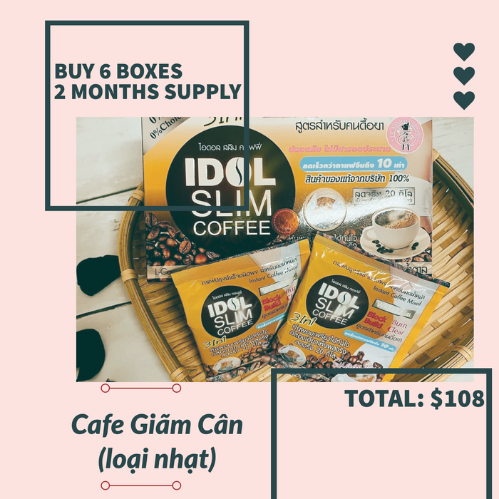 CAFE GIÃM CÂN 2 MONTHS SUPPLY (LOẠI NHẠT)